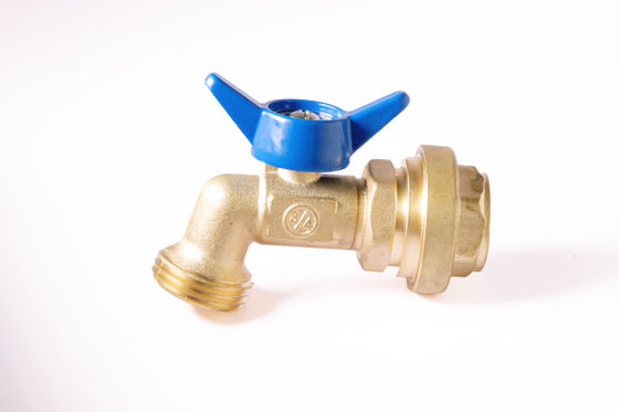 펌프 비브 밸브  Brass Bibcock Brass Faucet 1/2 인치 3/4 인치 NPT Brass Garden Faucet Bibcock
