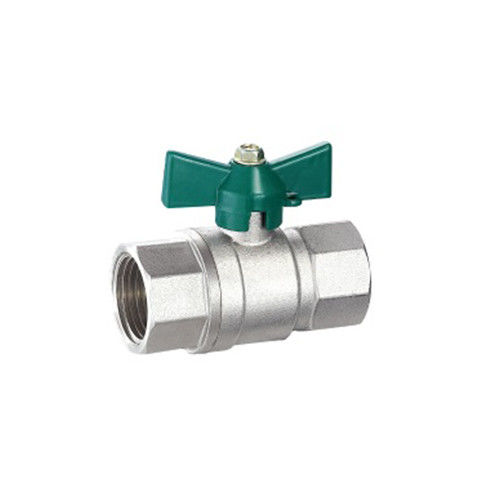 청동 스레드 볼 밸브 버진 Ptfe 좌석과 불출 방지 스탬프와 함께 鍛造 청동 볼 밸브
